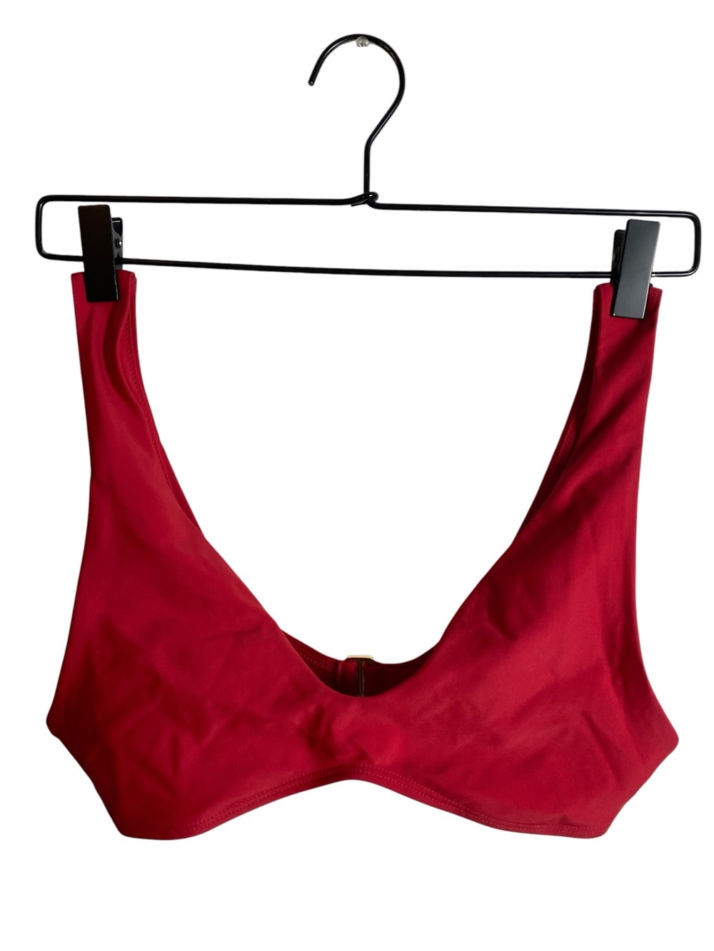 Quince Italian Plunge Bikini Top